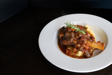 Osso Buco with Mashed Potatoes 