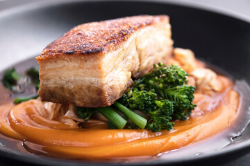 Pork Belly with broccolini