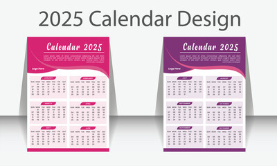 2025 Calendar Featuring Contemporary Aesthetics"