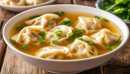 Delicious Wonton Soup.