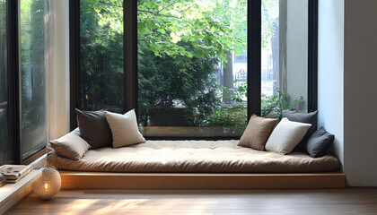 Fototapeta premium Fresh minimalist interior design ideas, each one unique