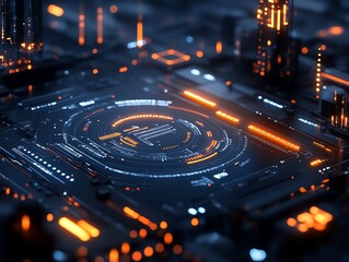 Create an assessment graphic, with performance indicators shown in a radial chart for clarity