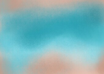 Vibrant blue-green tones layered with subtle peach accents, evoking an energetic and balanced feel. Perfect for contemporary wall art or digital designs