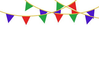 Bunting Flag Background