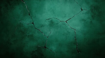 Obraz premium Rustic Green Grunge Concrete Wall Texture