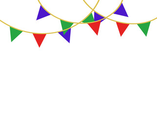 Party Flag Background