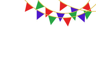 Party Flag Background