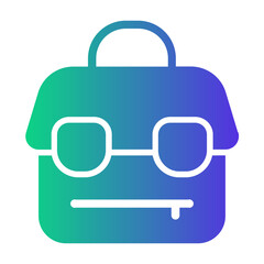 briefcase Gradient icon