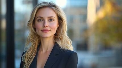 Fototapeta premium peem_31913_Professional_blonde_Caucasian_woman_standing_outdoor_be0dec9c-ca9a-4018-a09b-732db94af784_4.jpeg