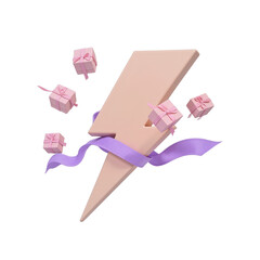 Fast Delivery of Gifts, Concept of Quick Shopping and Festive Surprise.