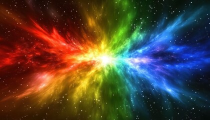 Cosmic Explosion of Colors.