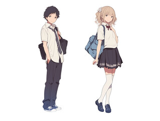 日本の高校生（男女）