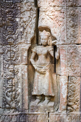 Obraz premium Ta som temple, Siem Reap, Cambodia.