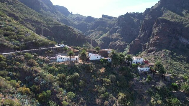 tenerife la masca drone shoot