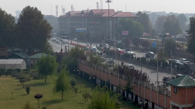 Development Initiatives in Srinagar: Civil Secretariat, Batmaloo, Lal Chowk - A Hub of Jammu and Kashmir Government Progress Clip 5