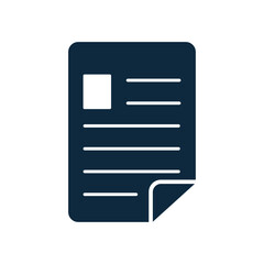 document icon design vector template