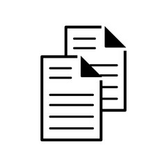 document icon design vector template