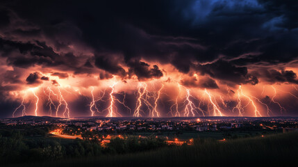 lightning landscape