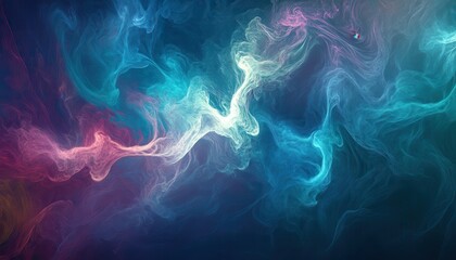 Obraz premium Abstract Swirling Colors.