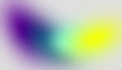 Retro pastel colors grainy gradient background. Abstract orange green purple blue white color soft noisy gradient texture, vibrant color flow, glowing, shine, bright, backdrop