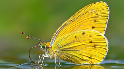 Discover the fascinating world of yellow butterflies and their unique habitats in nature