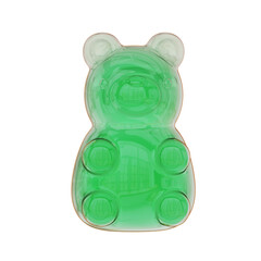 D Gummy Bear Colorful Candy Design