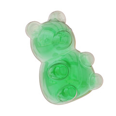D Gummy Bear Colorful Candy Design