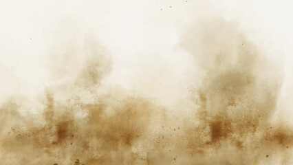 Abstract horizontal watercolor background. Hand drawn vector texture. Brush stroked painting pastel color watercolour