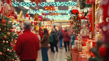 Obraz premium Christmas Sale Celebration