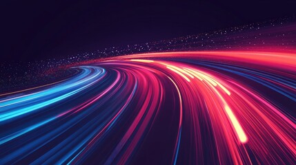 Abstract light streaks, speed, motion, futuristic, technology, digital, background, design, art, graphic.