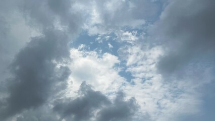 beautiful cloudy cloud background before heavy rain