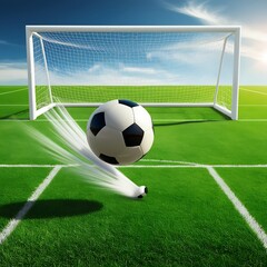 Goal! A Perfect Shot on Target