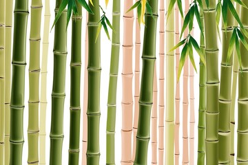 Bamboo Soft Pastel Backgrounds for Creative Compositions and Layout Designs
