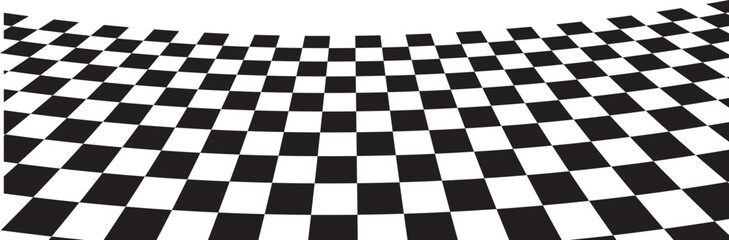 Fototapeta premium black and white checkered background 