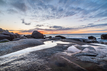 Evening Over Tidal Pools