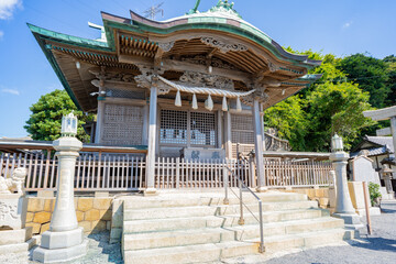 和布刈神社の風景