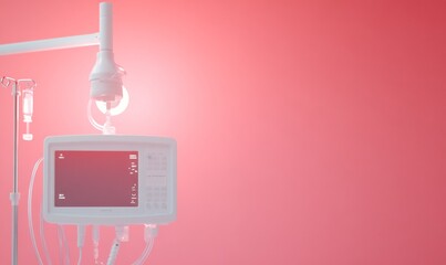 Advanced Medical Technology in Soft Light Close-Up of NICU Equipment