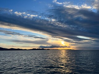 Famous Zadar romantic sunset (Zadar, Croatia) - Berühmter romantischer Sonnenuntergang in Zadar (Zadar, Kroatien) - Čuveni zadarski romantični zalazak sunca (Zadar, Hrvatska)