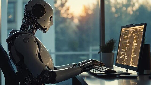 AI-based workflow automation improving efficiency by reducing human intervention in repetitive tasks