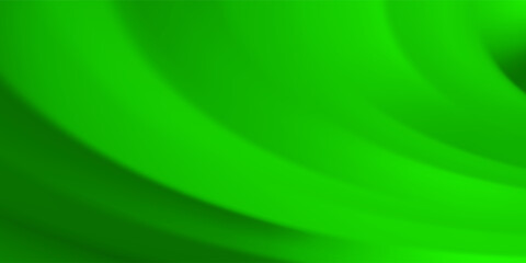 Abstract green curve background. Fluid shapes composition. Vector illustration eps 10