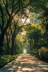 Naklejka premium A mayor outlines a policy shift to make cities more sustainable by promoting green spaces and reducing pollution. The speech emphasizes, Generative AI 