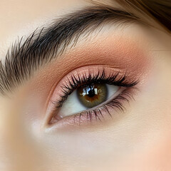 Obraz premium Elegant High-Fashion Beauty Portraits with Radiant Skin, Glamorous Makeup, and Luxurious Skincare Glow.