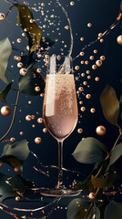 vertical banner for event, 8k high resolution, new year background, holiday background, happy new year, modern and luxury