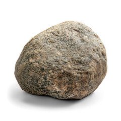 Obraz premium Stone isolated on transparent background