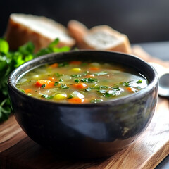 chicken soup with vegetables