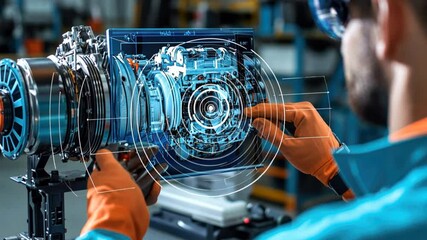AR diagnostics for broken engine components: Augmented reality tools assisting technicians in identifying and fixing issues