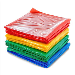 Polyethylene Sheets isolated on transparent background