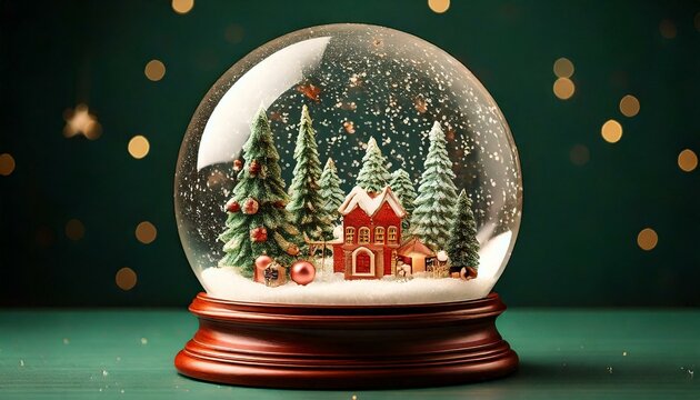 Schneekugel Weihnachten