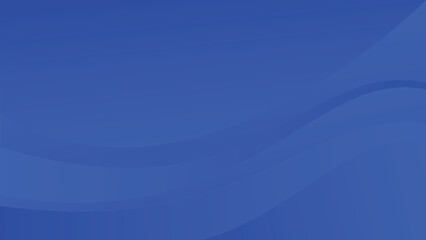 Abstract Blue Gradient Background Futuristic Wave Elegant Style