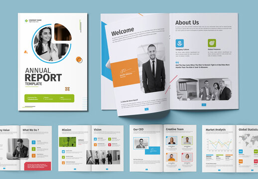 Annual Report Brochure Layout